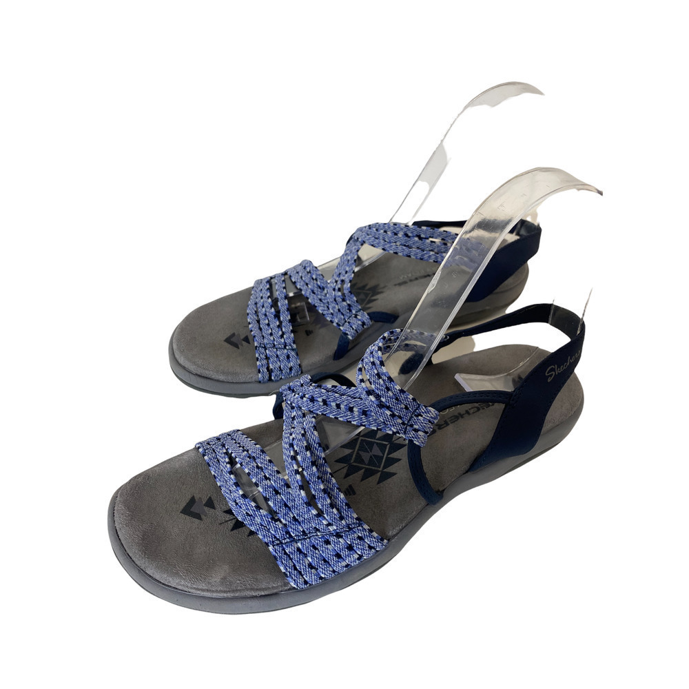 Skechers Memory Foam Strappy Sandals Size 7 Women's